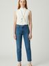 7th Avenue Design Studio New York & Company 100% Polyester Ivory Sleeveless Blouse Size M - photo 2