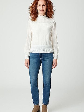 Adrianna Papell Long Sleeve Blouse (view 2)