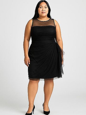 White by Vera Wang Cocktail Dress (view 2)
