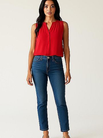 Violet & Claire Sleeveless Blouse (view 2)