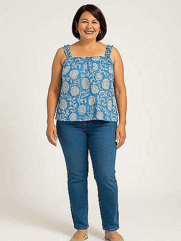 Elan Sleeveless Blouse (view 2)