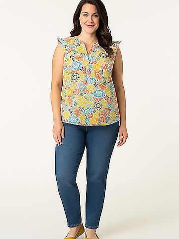 Talbots Sleeveless Blouse (view 2)