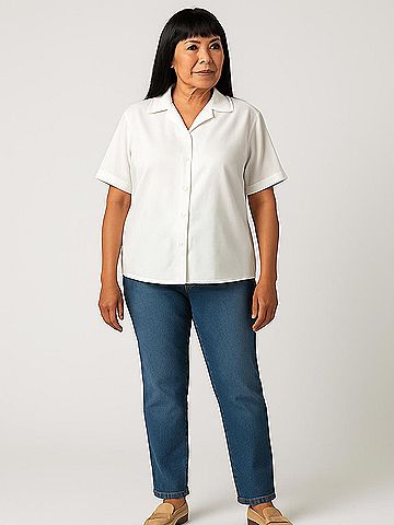 It Short Sleeve Blouse (view 2)