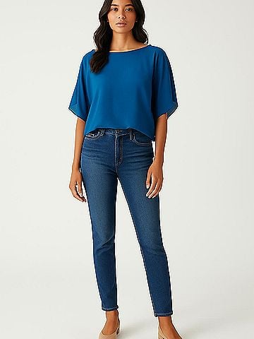 Milly Short Sleeve Blouse (view 2)