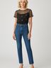 Zaful 100% Polyester Black Short Sleeve Top Size S - photo 2