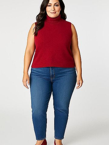 Worthington Sleeveless Turtleneck (view 2)