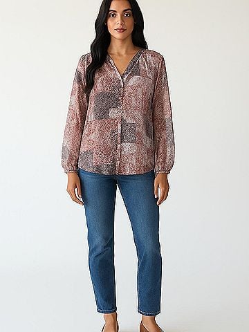 Lovestitch Long Sleeve Blouse (view 2)
