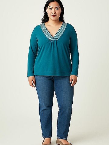 Gap Outlet Long Sleeve Blouse (view 2)