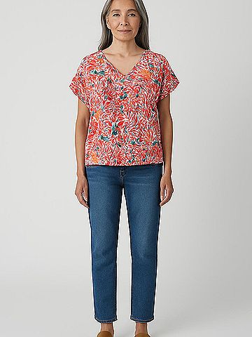 Jodifl Short Sleeve Blouse (view 2)