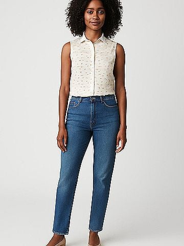 Fairway Outfitters Sleeveless Button-Down Shirt (view 2)