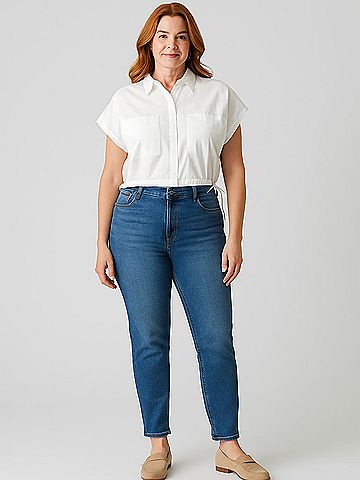 And Now This Sleeveless Button-Down Shirt (view 2)
