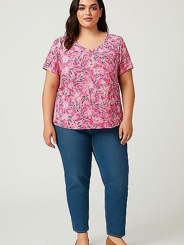 Emily Daniels Short Sleeve Blouse (view 2)