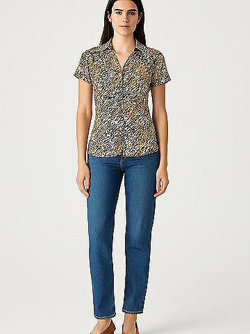 Violet & Claire Short Sleeve Blouse (view 2)