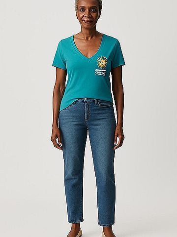 Next Level Apparel Short Sleeve Top (view 2)