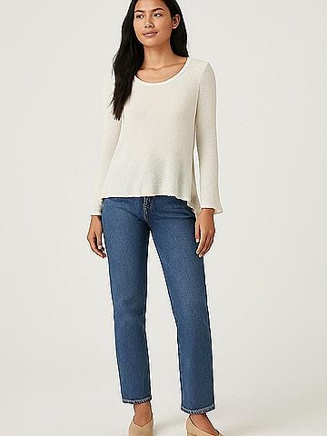 Mi ami 3/4 Sleeve Top (view 2)