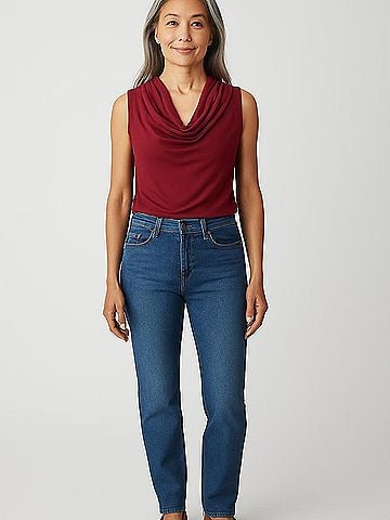 Worthington Sleeveless Blouse (view 2)