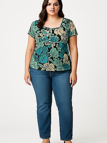 Apt. 9 Short Sleeve Top (view 2)