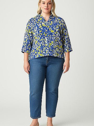 Ruby Rd. 3/4 Sleeve Blouse (view 2)