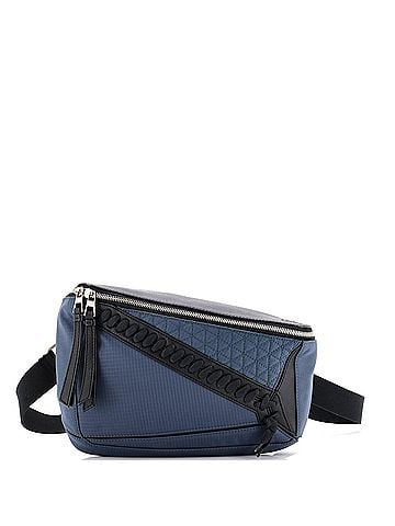 Loewe Puzzle Bum Bag Whipstitch Nylon wth Leather Small (view 1)