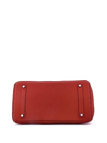 Hermès Birkin Handbag Red Togo with Palladium Hardware 35 (view 2)