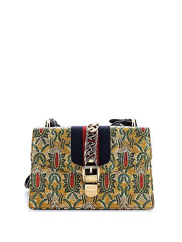 Gucci Sylvie Shoulder Bag Brocade Small (view 1)
