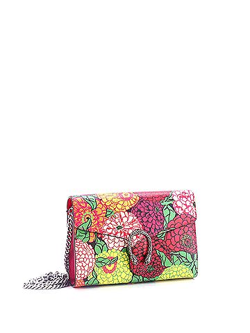 Gucci x Ken Scott Dionysus Wallet on Chain Printed Leather Small (view 2)