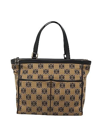 Loewe Anagram Beige Canvas Tote Bag (view 1)
