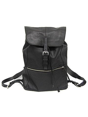 Coach Black Leather Backpack (view 1)