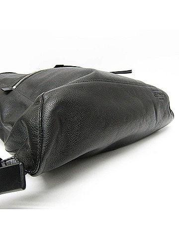 Coach Black Leather Backpack (view 2)