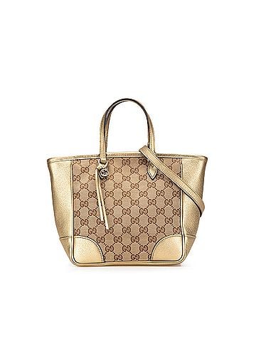 Gucci Small GG Canvas Bree Satchel (view 1)