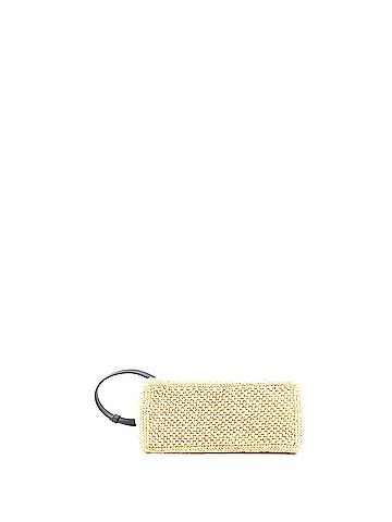 Loewe Paula's Ibiza Logo Convertible Tote Raffia Small (view 2)