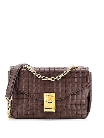 Céline C Bag Quilted Leather Medium (view 1)