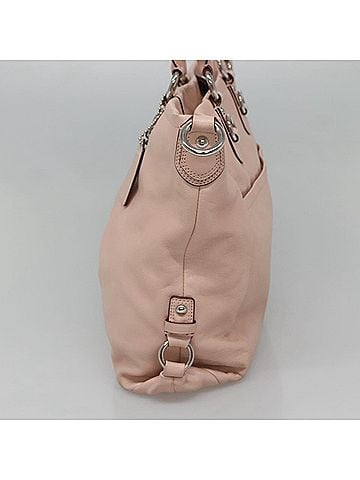 Coach Ashley Pink Leather Handbag (view 2)