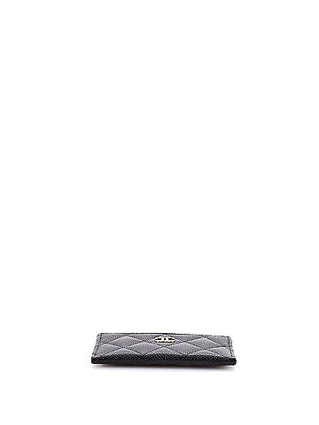 Chanel Classic Card Holder Quilted Caviar (view 2)