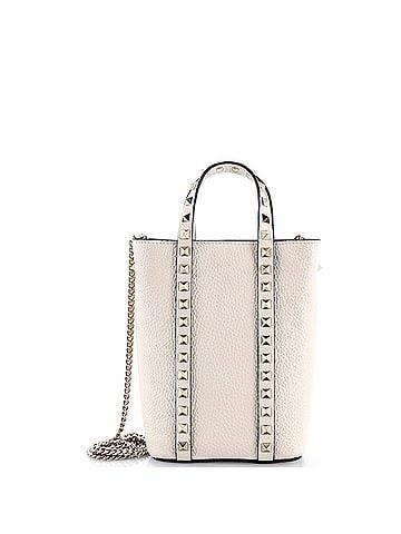 Valentino Garavani Rockstud Vertical Chain Tote Leather Mini (view 1)