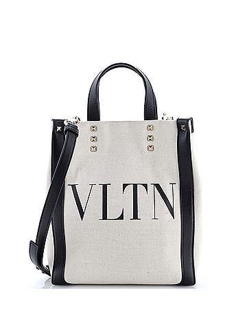 Valentino Garavani Grande Plage VLTN Tote Canvas Mini (view 1)