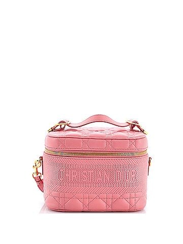 Christian Dior DiorTravel Convertible Vanity Case Cannage Quilt Lambskin Small (view 1)