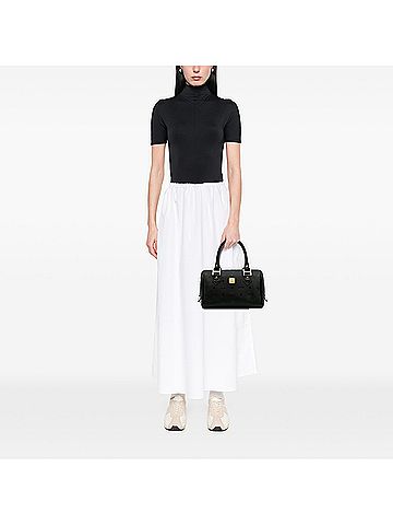 MCM Visetos Nylon Boston Bag (view 2)