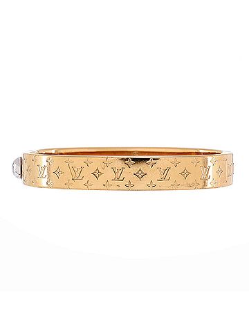 Louis Vuitton Nanogram Cuff Bracelet Metal (view 1)