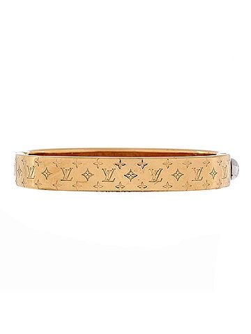 Louis Vuitton Nanogram Cuff Bracelet Metal (view 2)