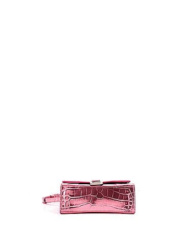 Balenciaga Hourglass Top Handle Bag Crocodile Embossed Leather XS (view 2)