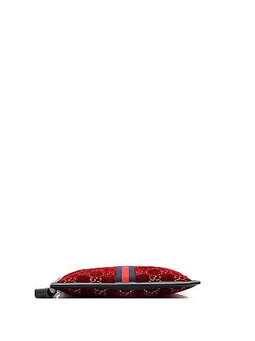 Gucci Ophidia Zip Pouch GG Velvet Large (view 2)
