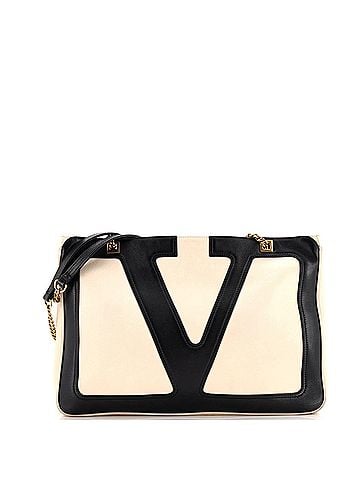 Valentino Garavani Viva Superstar Chain Tote Leather Medium (view 1)