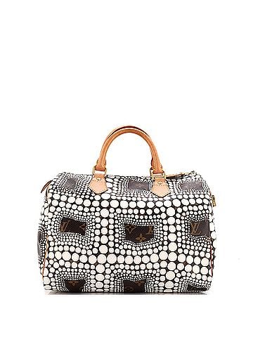 Louis Vuitton Speedy Handbag Limited Edition Kusama Town Monogram Canvas 30 (view 1)