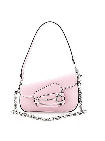 Gucci Horsebit 1955 Asymmetric Shoulder Bag Leather Mini (view 1)