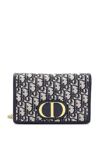 Christian Dior 30 Montaigne 2-in-1 Pouch Oblique Canvas (view 1)