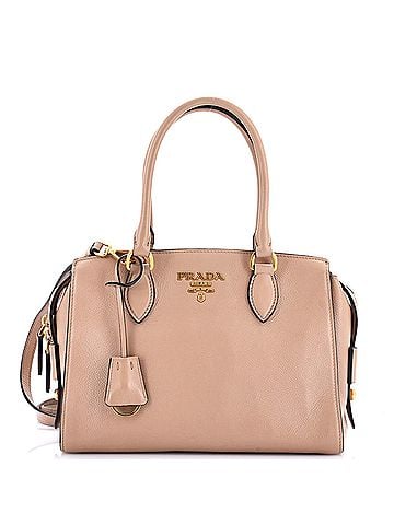 Prada Top Handle Satchel Glace Calf Small (view 1)