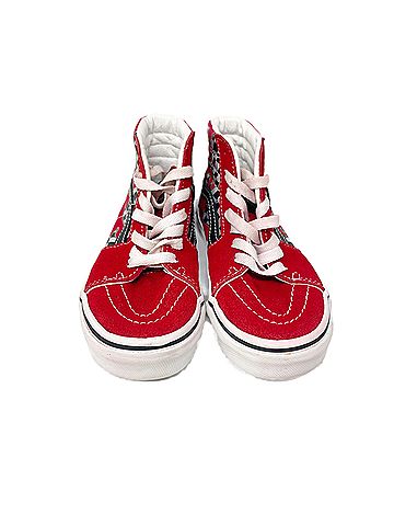 Vans Sneaker Kid Vans Sk8-Hi 721356 Red Casual Size 13 (view 2)