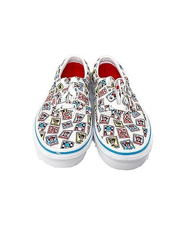 Vans Sneaker Kid Where's Waldo 721356 White Casual Size 2 (view 2)