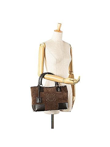 Loewe Suede Fusta 28 Tote (view 2)